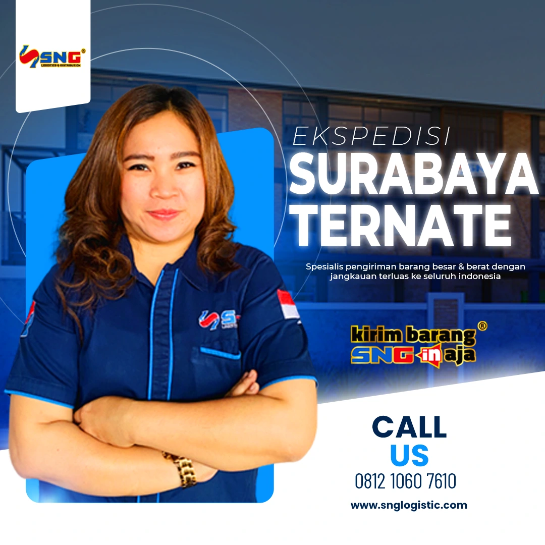 Ekspedisi Surabaya Ternate Kirim via Cargo Laut